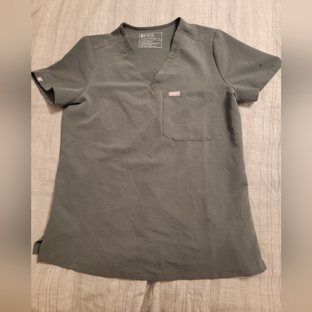 Figs Bonsai One pocket Scrub top